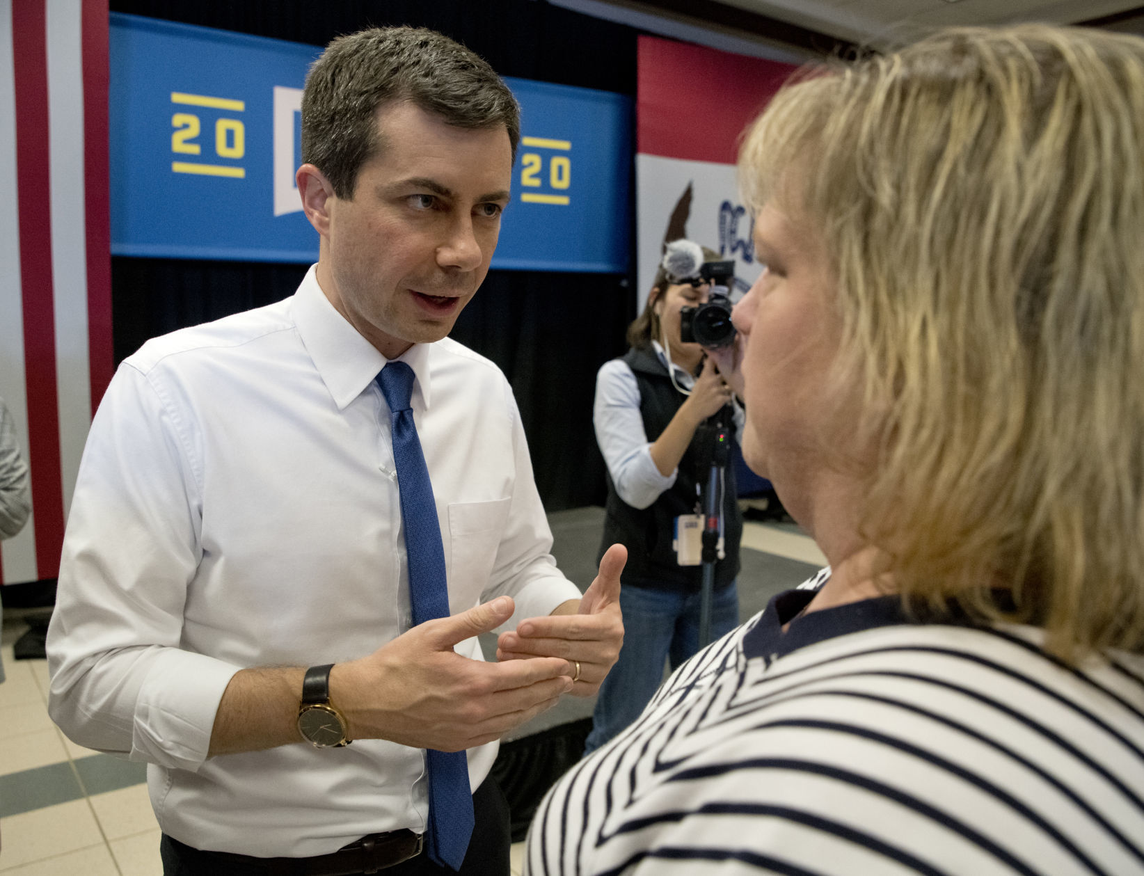 Mayor Pete Buttigieg speaks